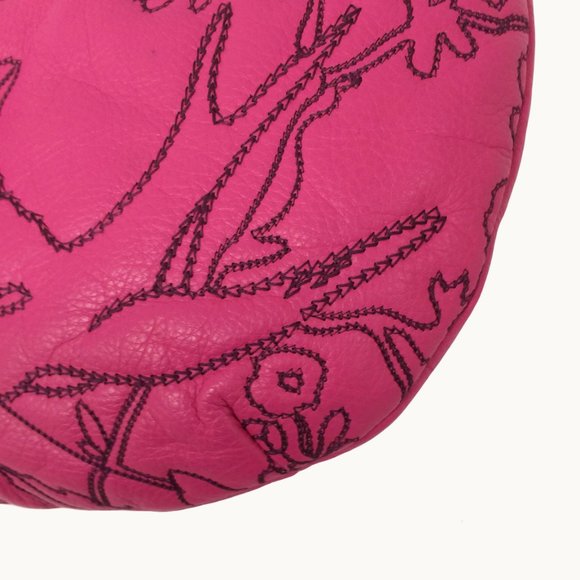 Fiore by Isabella Fiore Pink Stitch Flower Bag - Picture 8 of 9